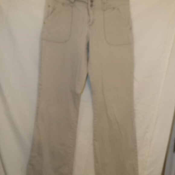 BeBop Womans Jeans Size 9 Jr Khaki Colored Denim - Picture 4 of 5